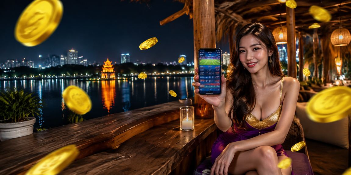 Người chơi tại Hà Nội đăng nhập casino trên điện thoại bên tách cà phê buổi sáng